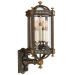Five Light Outdoor Wall Mount