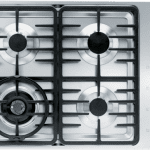 30-inch gas cooktop with a dual wok burner for particularly wide ranging burner capacity.