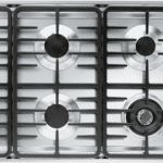 42‑inch gas cooktop with 2 dual wok burners for particularly versatile cooking convenience.