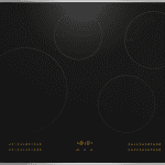 30‑inch induction cooktop, operated with its own controls with 4 round cooking zones