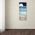 Beach Moonrise I  by Color Bakery on Canvas