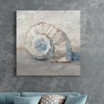 Blue Shell Study III  on Canvas