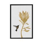Hummingbird & Flower II  by Orara Studio on Canvas