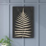 Linen Fern III  on Canvas