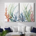 Ocean Garden I  2 - Pieces on