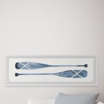 Paddle Blues  Painting Print on Paper