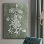 Sage Impressions I  on Canvas