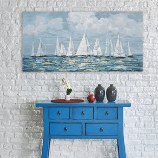 22SailingSerenity22onCanvas.jpg Sailing Serenity on Canvas - Image 1