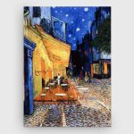 The Café Terrace  by Vincent Van Gogh on Canvas