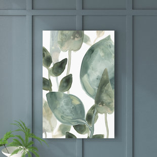 22WaterLeavesII22onCanvas.jpg Water Leaves II on Canvas - Image 1