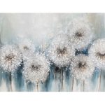 Whimsical Dandelion  on Canvas