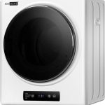 VIVOHOME 9lbs Portable Clothes Laundry Dryer Machine, Front Load with Stainless Steel Drum, 2.6 cu.ft 900W
