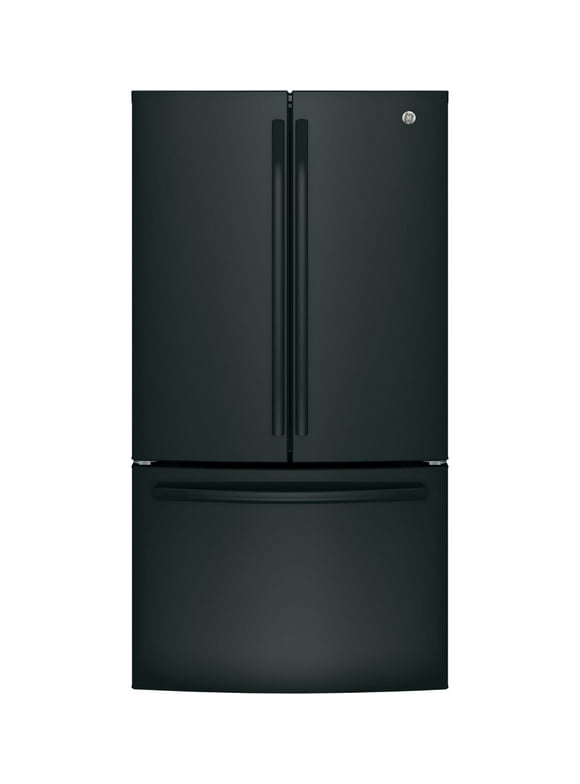3f1d231a-9cfe-4580-a2fe-6cc4963aa6c8_1.a992a92592b5c7d9622e9eff06de5b0f.jpeg GE Appliances GNE27JGMBB 36 Inch French Door Refrigerator Black - Image 1