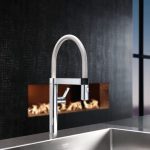 BLANCO Blancoculina Mini Pull-Down Kitchen Faucet