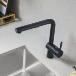 BLANCO Linus Pull-Out Kitchen Faucet in SILGRANIT Finishes