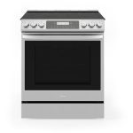 Midea 30-In Slide-In Electric Range with Wi-Fi Connectivity and Fan Convection, Stainless Steel,  MES30S2AST