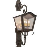 Four Light Outdoor Wall Lantern