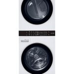 LG WKG101HWA Front Load White Stacked Unit with 4.5 cu. ft. Washer & 7.4 cu. ft. Dryer