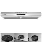 AMZCHEF 30 Inch Under Cabinet Range Hood