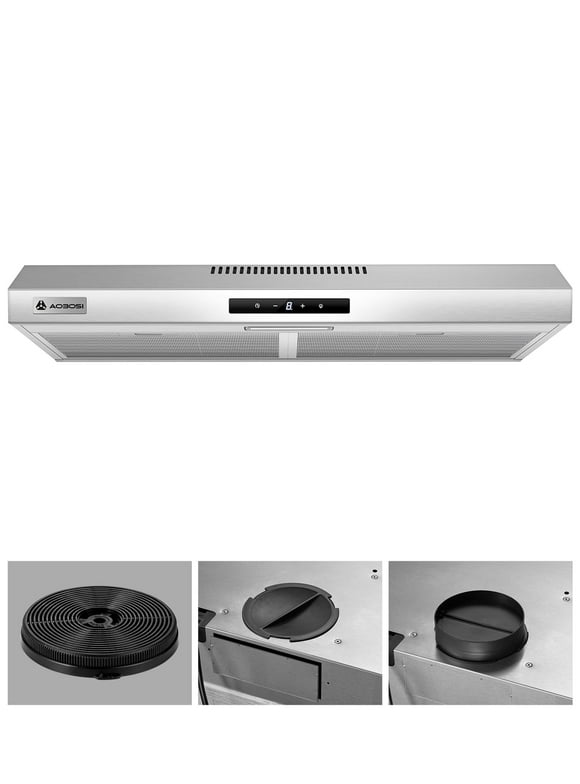 8d45c664-3203-4aa0-9be6-9dbb2b6603fb.a2ac13b8ca3af5f4595f1e1a086a17dc.jpeg AMZCHEF 30 Inch Under Cabinet Range Hood - Image 1