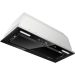 JOEAONZ 30 inch Insert Range Hood 800 CFM Built-in Vent Hood Black Glass Gesture Sensing,Touch Control