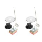 Thermostat Fry Pan Fryer Deep Commercial Kitchen Equipment Temperature Controller 2 PCS