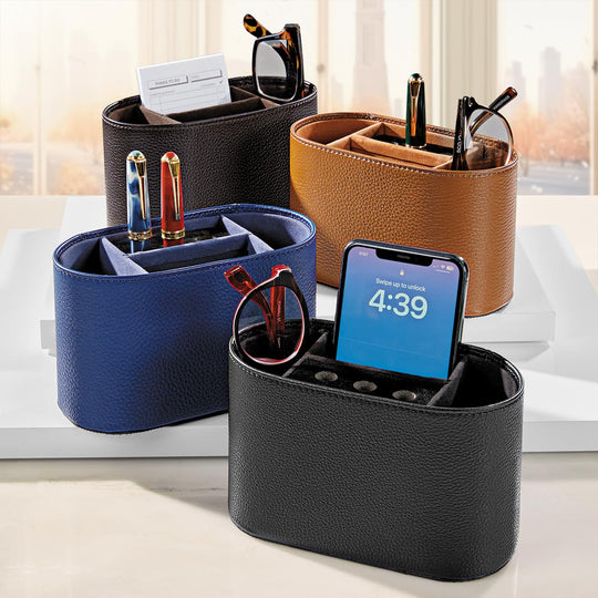 Sidekick Upright Leather Organizer - Image 1