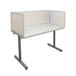 Acoustical Desk Mounted Privacy Panel