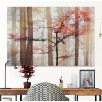 Benika  Linen Landscape  by Nan on Canvas