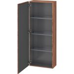 L-Cube Semi-Tall Cabinet Walnut
