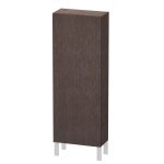L-Cube Semi-Tall Cabinet Dark Brushed Oak