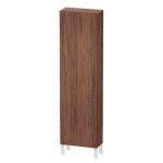 L-Cube Tall Cabinet Walnut Dark