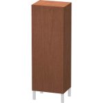 L-Cube Semi-Tall Cabinet American Walnut