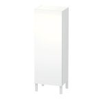 L-Cube Semi-Tall Cabinet White