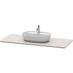 Luv Console with One Sink Cut-Out Sand