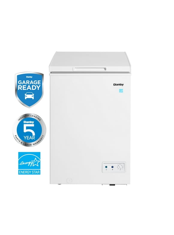 Danby-DCF035A5WDB-3-5-cu-ft-Chest-Freezer-in-White_24e5319e-36c0-48e2-8f33-a0eb78fcc8d3.115885c6c03848e018e9ddf4b0ae1a5f.jpeg Danby DCF035A5WDB 3.5 cu. ft. Chest Freezer in White - Image 1
