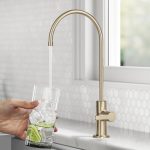 KRAUS Oletto Drinking Water Filter Faucet in Spot-Free Antique Champagne Bronze