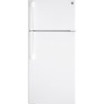 GE 28 Inch Freestanding Top Freezer Refrigerator with 16.63 cu. Ft