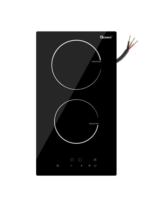 GIONIEN-2-Burner-Electric-Cooktop-220V-240V-Built-in-12-Induction-Cooktop-3500W_55df07ba-337d-4290-ab3c-8386d99aa84d.aad6c110c68d9eb5c1e7ff63ede524aa.jpeg GIONIEN 2 Burner Electric Cooktop, 220V~240V Built-in 12" Induction Cooktop,3500W - Image 1