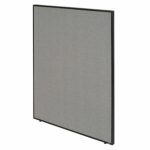 Interion Gray Office Partition Panel
