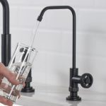 KRAUS Urbix Drinking Water Dispenser Kitchen Faucet in Matte Black