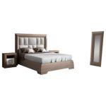 Klass Panel 5 Piece Bedroom Set