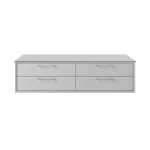 Cabinet of wall-mount under-counter cabinet featuring two drawers and solid  …