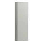 Tall Cabinet with 1 door, door hinge left, 4 glass shelves