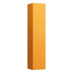 Tall Cabinet with fixed shelf and 4 glass shelves, push & pull, door hinge right