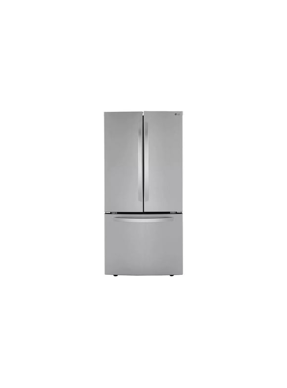 Lg-Lrfcs25d3-33-Wide-25-1-Cu-Ft-Energy-Star-Rated-French-Door-Refrigerator-PrintProof_c7151e94-438d-48d0-a93c-97b1a3b4c785.52be9c72d8d2281cd590b4ce55f0fb92.jpeg Lg Lrfcs25d3 33" Wide 25.1 Cu. Ft. Energy Star Rated French Door Refrigerator - PrintProof - Image 1