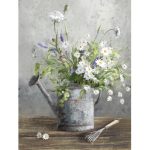 Llamile  Cottage Gardening II  by Danhui Nai on Canvas