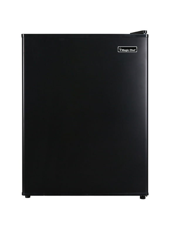 Magic-Chef-18-5-inch-Width-2-4-Cu-ft-All-Refrigerator-in-Black-with-Single-Door_1d64b4b4-4275-44cf-8adf-82107b37d1f6_1.c0f67b7ff15eae449bbc8846fe2dc699.jpeg Magic Chef 18.5 inch Width 2.4 Cu. ft. All Refrigerator in Black with Single Door - Image 1