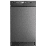 Midea Built-in Dishwasher with 8 Place Settings, 6 Washing modes, Stainless Steel Tub, Heated Dry, Energy Star, MDF18A1ABB, Black