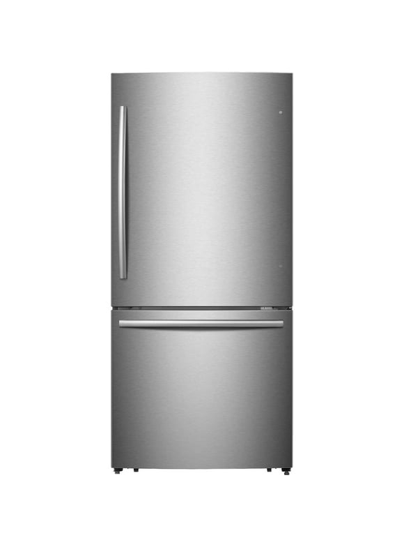 Mora-17-2-Cu-ft-33-15-in-Bottom-Freezer-Refrigerator-Stainless-New_fa790daf-426f-437d-a93a-2b1c024439b2.6e7b88f77b5179458a46fd58b496ed91.jpeg Mora 17.2 Cu. ft. 33.15 in Bottom-Freezer Refrigerator Stainless, New - Image 1